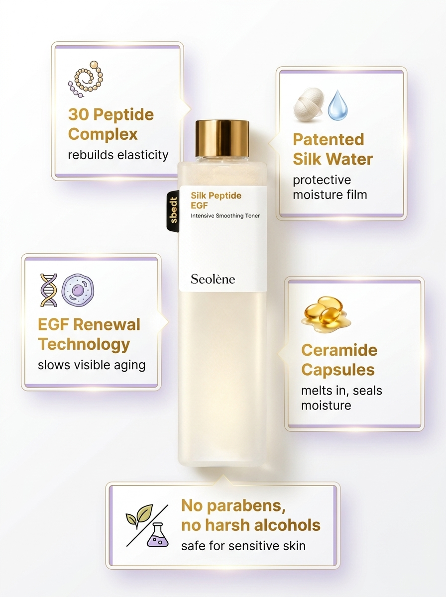 Seolène Silk Peptide EGF Facial Toner
